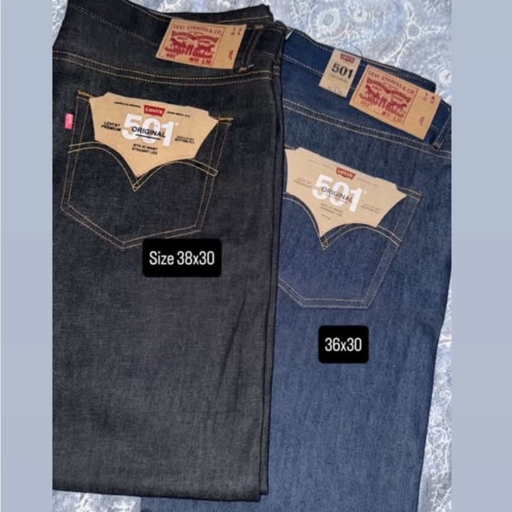 Levi's Classic Denim Jeans 501’s